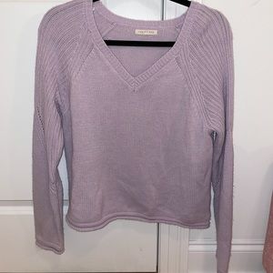 Purple sweater